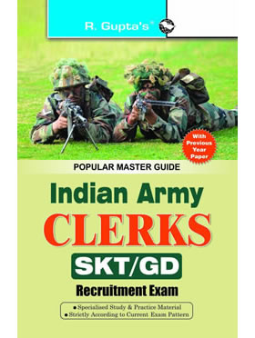 RGupta Ramesh Army's Clerks: SKT/GD (Storekeeper & General Duty) Recruitment Exam Guide English Medium